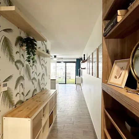 Bel Design 2ch, Mairie, Pkg, Wifi, Terrasse, Port Marianne Апартаменты