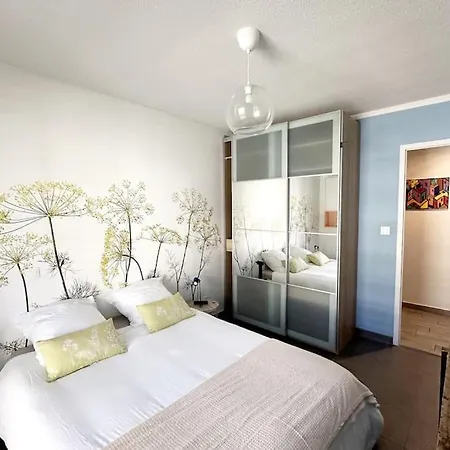 Апартаменты Bel Design 2ch, Mairie, Pkg, Wifi, Terrasse, Port Marianne