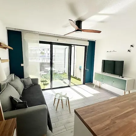Bel Design 2ch, Mairie, Pkg, Wifi, Terrasse, Port Marianne