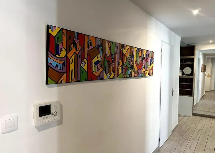 Bel Design 2ch, Mairie, Pkg, Wifi, Terrasse, Port Marianne Μονπελιέ